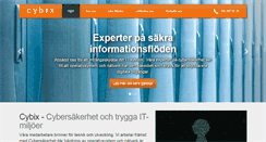 Desktop Screenshot of cybix.se