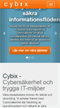 Mobile Screenshot of cybix.se
